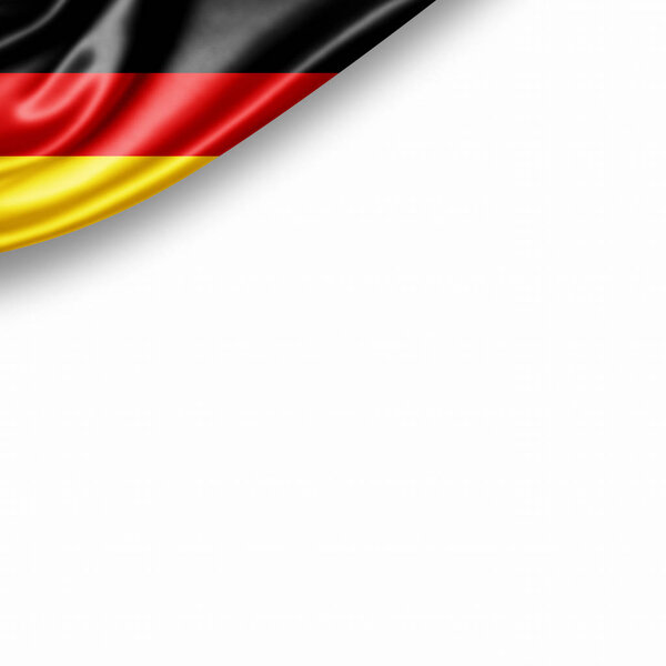Flag of  Germany  with copy space for your text  - 3D illustration    
