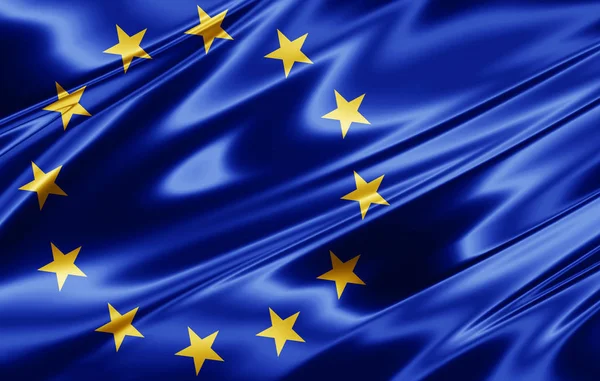 Avrupa Birliği bayrak kopya alanı metin veya resimler ile