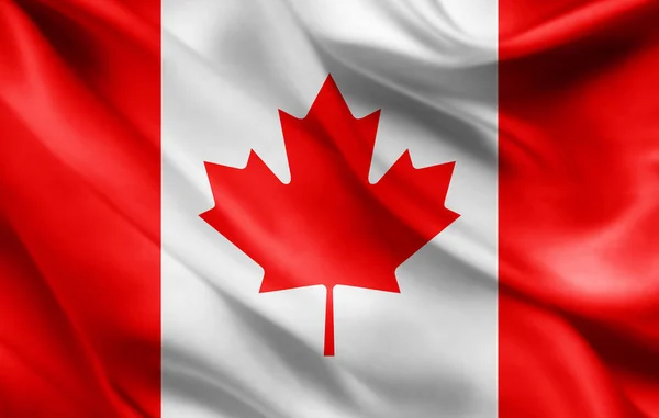 Прапор Канади Копією Простір Вашої Ілюстрації Тексту — стокове фото