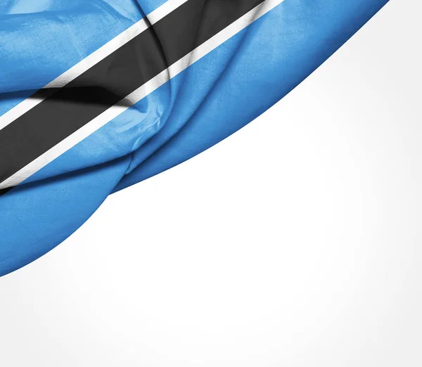 Flag Botswana Copy Space Your Text Illustration — Stock Photo, Image