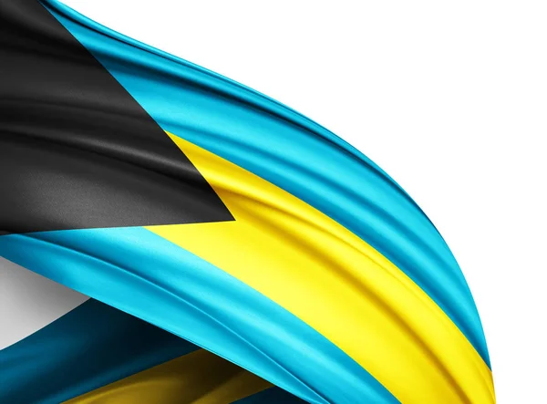 Flag Bahamas Copy Space Your Text Illustration — Stock Photo, Image