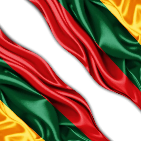 Bandera Lituania Con Espacio Para Copiar Texto Ilustración — Foto de Stock