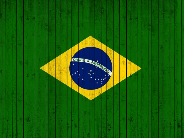 Bandeira Brasil Com Espaço Cópia Para Seu Texto Imagens — Fotografia de Stock