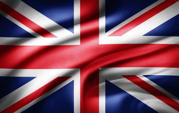 Flag United Kingdom Copy Space Your Text Illustration — Stock Photo, Image