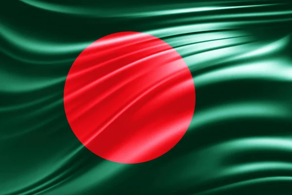 Drapeau Bangladesh Avec Espace Copie Pour Votre Texte Illustration — Photo