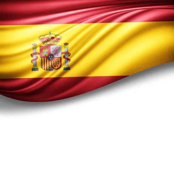 Flagge Spaniens Mit Kopierplatz Für Ihren Text Illustration — Stockfoto