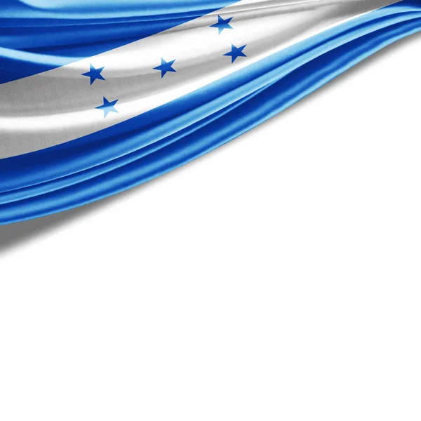 Flag Honduras Copy Space Your Text White Background Illustration — Φωτογραφία Αρχείου