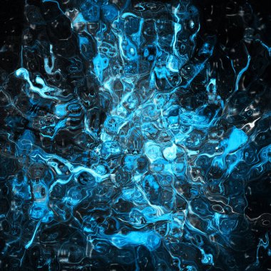 Fraktal arka plan, fütüristik doku