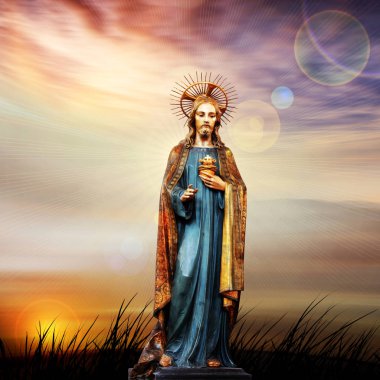 İsa İsa heykeli - dini