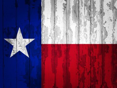 Texas arka plan kopya alanı için metin - 3d çizim ile    
