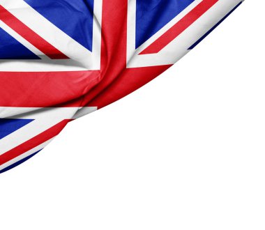 Amerika Birleşik Devletleri bayrağı ile kopya alanı metin - 3d çizim için    