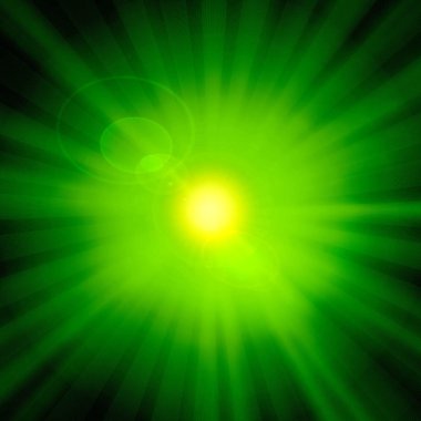 Arka plan. Güneş ışınları - illüstrasyon ile