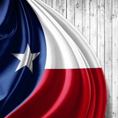 Texas arka plan kopya alanı için metin - 3d çizim ile    