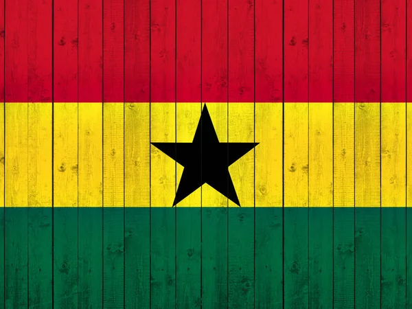 Bandera Ghana Con Espacio Copia Para Texto Imágenes —  Fotos de Stock