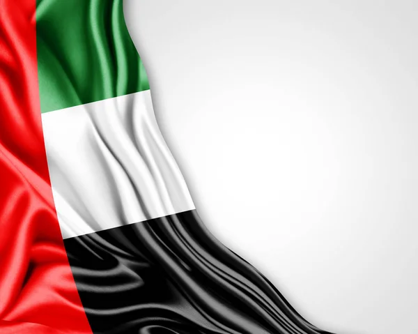 Flag United Arab Emirates Copy Space Your Text Illustration — Stock Photo, Image