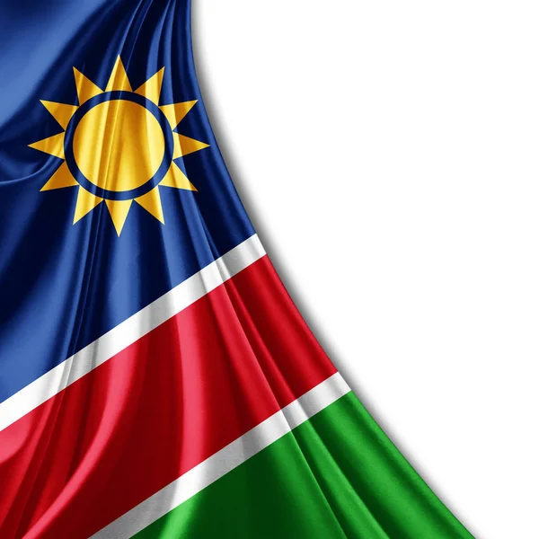 Flag Namibia Copy Space Your Text Illustration — Stock Photo, Image