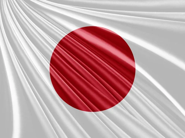 Bandeira Japão Com Espaço Cópia Para Seu Texto Ilustração — Fotografia de Stock