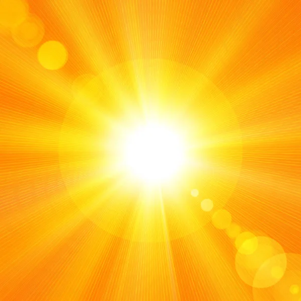 Абстрактный Фон Солнце Лучами Иллюстрация — стоковое фото