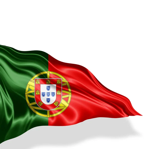 Flagge Portugals Mit Kopierplatz Für Ihren Text Illustration — Stockfoto