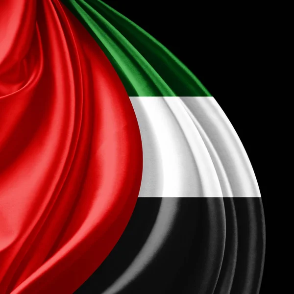 Flag United Arab Emirates Copy Space Your Text Illustration — Stock Photo, Image