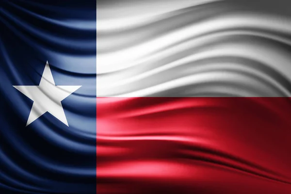 Bandera Texas Con Espacio Copia Para Texto Ilustración — Foto de Stock