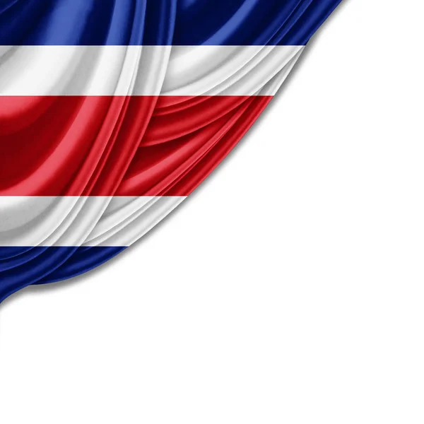 Másol Szöveg Illusztráció Helyet Costa Rica Zászlaja — Stock Fotó