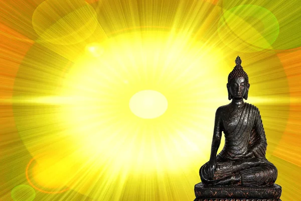 Staty Buddha Religiösa Begrepp Illustration — Stockfoto