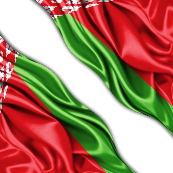 Bandeira Bielorrússia Com Espaço Cópia Para Seu Texto Ilustração — Fotografia de Stock