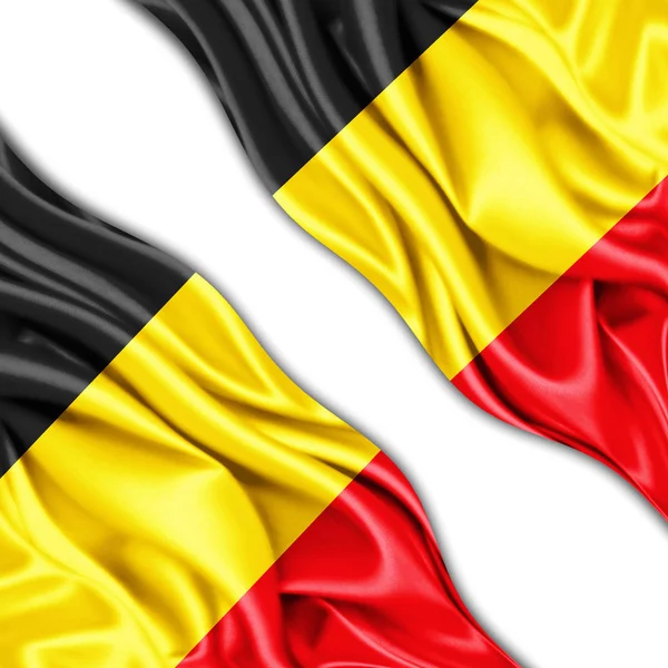 Flag Belgium Copy Space Your Text Illustration — Stock Photo, Image