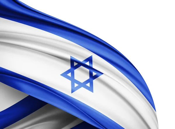 Drapeau Israël Avec Espace Copie Pour Votre Texte Illustration — Photo