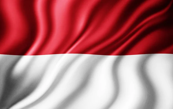 Прапор Індонезії Копією Простір Вашої Ілюстрації Тексту — стокове фото