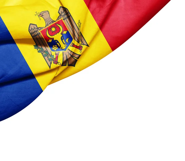 Flaga Mołdawii Kopia Miejsce Twój Tekst Ilustracje — Zdjęcie stockowe