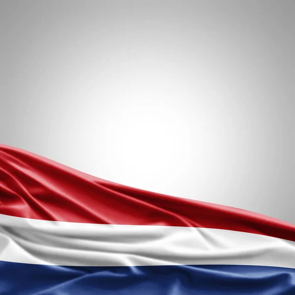 Bandera Holanda Con Espacio Copia Para Texto Ilustración —  Fotos de Stock