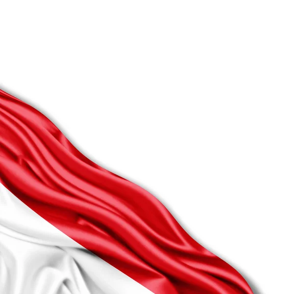 Прапор Індонезії Копією Простір Вашої Ілюстрації Тексту — стокове фото