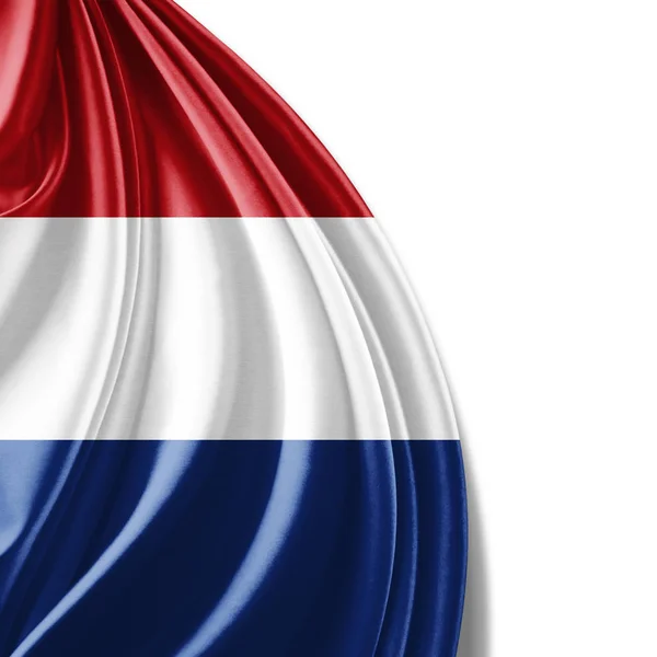 Прапор Нідерландів Копією Простір Вашої Ілюстрації Тексту — стокове фото