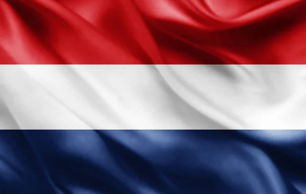 Vlajka Nizozemska Kopií Prostor Pro Ilustraci Textu — Stock fotografie