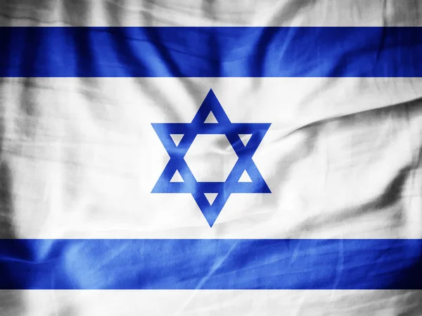 Bendera Israel Dengan Ruang Duplikat Untuk Teks Anda Ilustrasi — Stok Foto