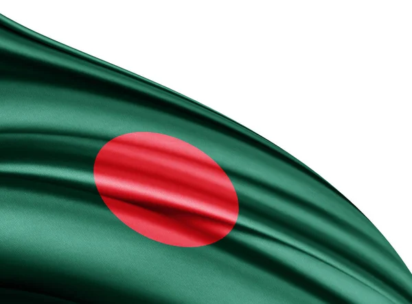 Bandera Bangladesh Con Espacio Copia Para Texto Ilustración —  Fotos de Stock