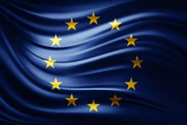Europa Union Flag Met Kopie Ruimte Voor Tekst Afbeeldingen — Stockfoto