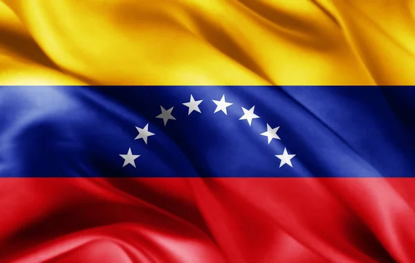 Флаг Венесуэлы Местом Копирования Текста Иллюстрация — стоковое фото