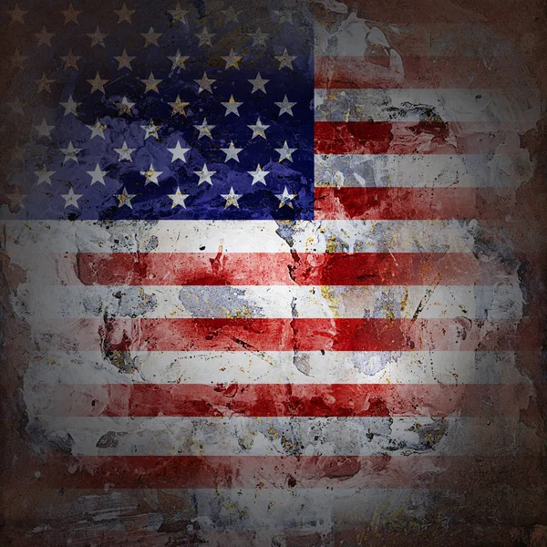 Usa Σημαία Αντίγραφο Χώρο Για Κείμενο Τις Εικόνες Σας — Φωτογραφία Αρχείου