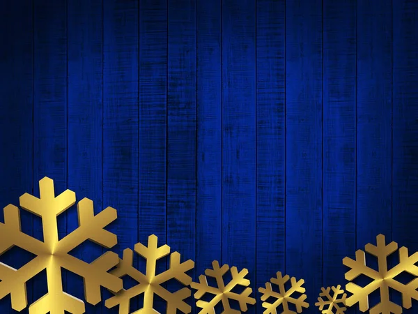 Kerst Sneeuwvlokken Hout Achtergrond Textuur — Stockfoto