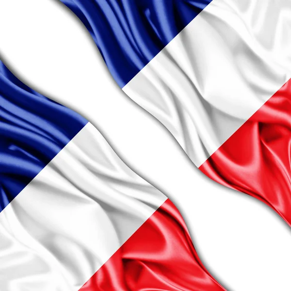 Flaga Francji Kopia Miejsce Twój Tekst Ilustracje — Zdjęcie stockowe