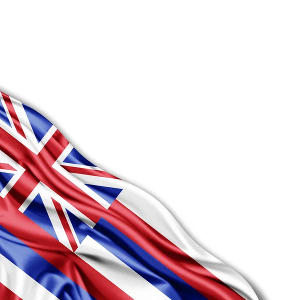 Bandera Hawaii Con Espacio Copia Para Texto Ilustración — Foto de Stock