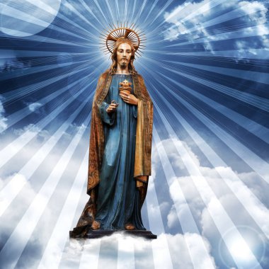 İsa İsa heykeli - dini