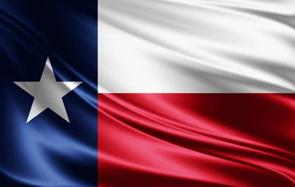 Flag Texas Copy Space Your Text Illustration — Stock Photo, Image