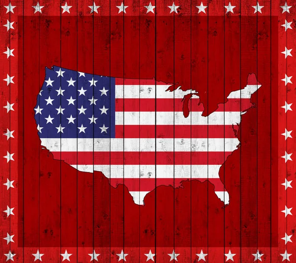 Usa Flag Copy Space Your Text Images — Stock Photo, Image