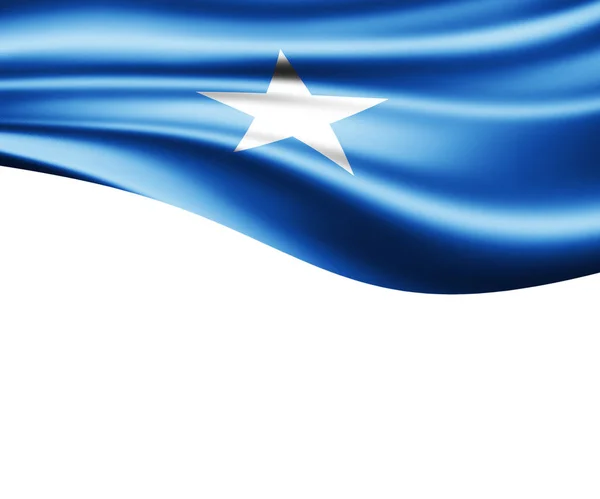 Flaga Somalii Kopia Miejsce Twój Tekst Ilustracje — Zdjęcie stockowe