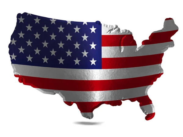 Usa Flag Copy Space Your Text Images — Stock Photo, Image