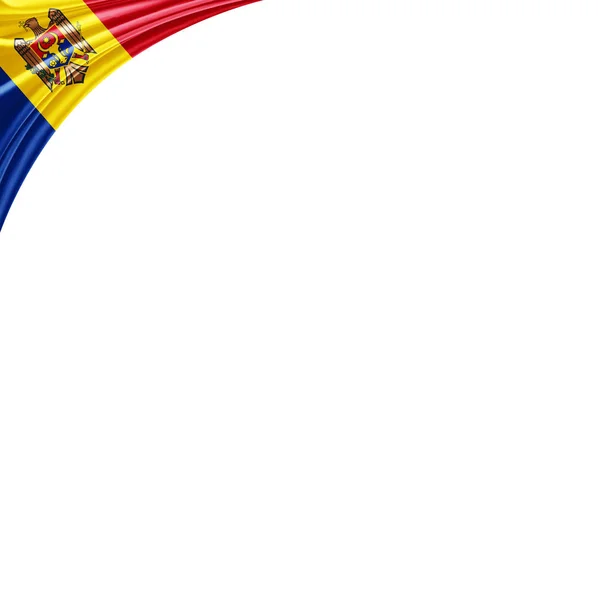 Σημαία Της Μολδαβίας Αντίγραφο Χώρο Για Κείμενο Απεικόνιση — Φωτογραφία Αρχείου